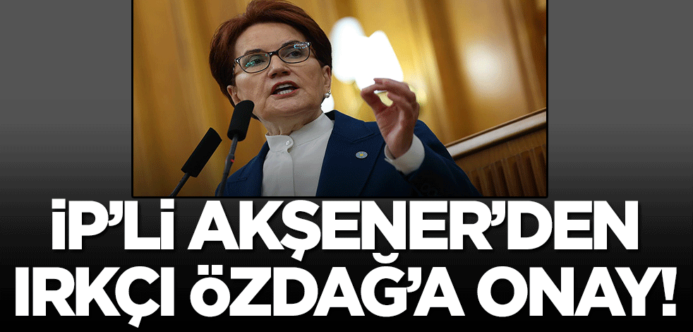 Meral Akşener'den Ümit Özdağ açıklaması!