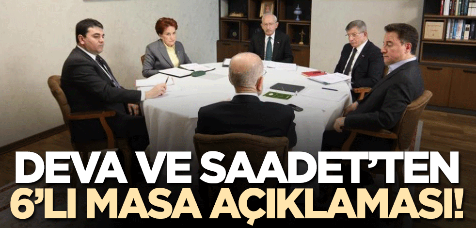 Meral Akşener'in ayrılışından sonra DEVA ve Saadet'ten ilk açıklama!
