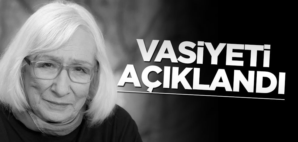 Merhume Alev Alatlı'nın vasiyeti paylaşıldı