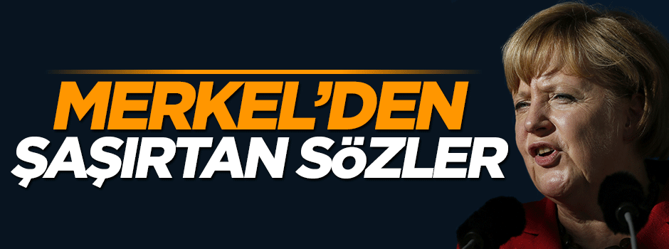 Merkel Türkiye'nin yaptığı yardımları savundu