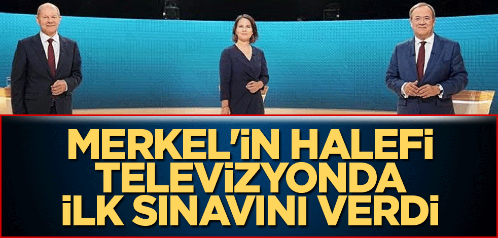 Merkel'in halefi televizyonda ilk sınavını verdi