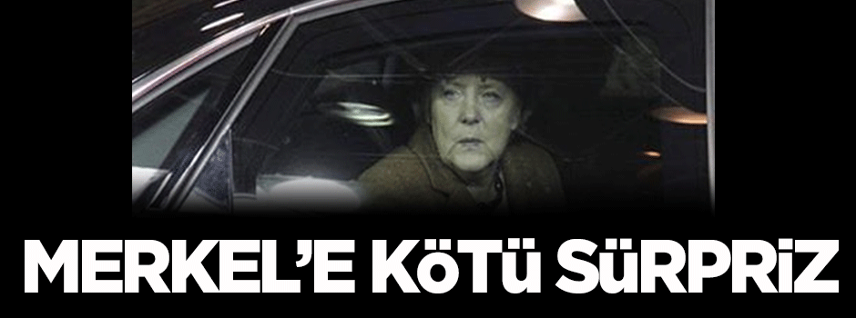 Merkel'in konvoyu İstanbul trafiğine takıldı