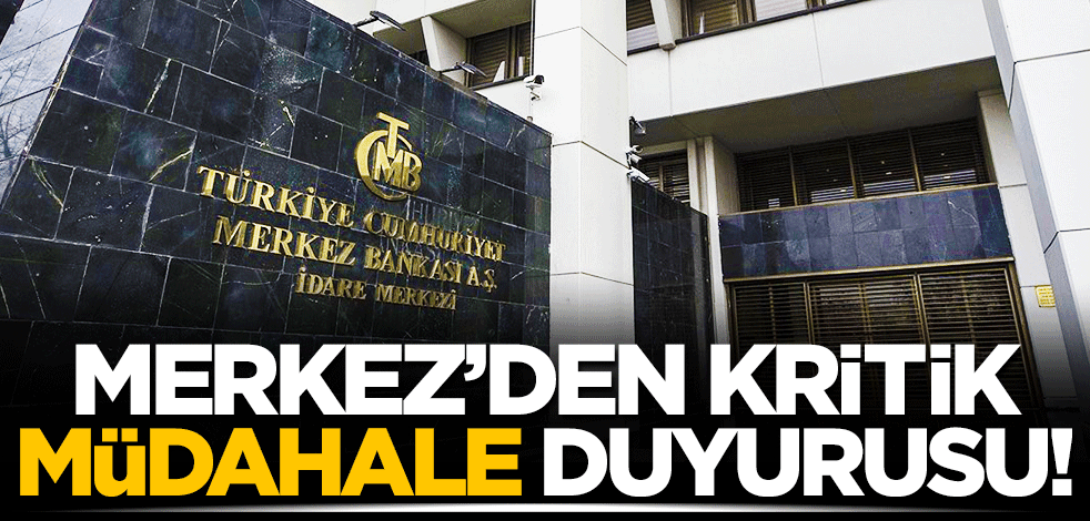 Merkez Bankası dördüncü müdahalenin miktarını duyurdu