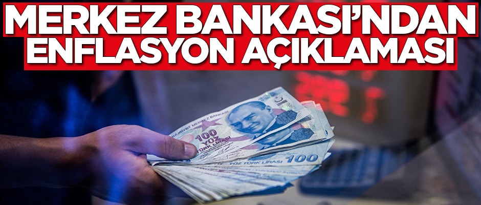 Merkez Bankası enflasyon tahminini düşürdü