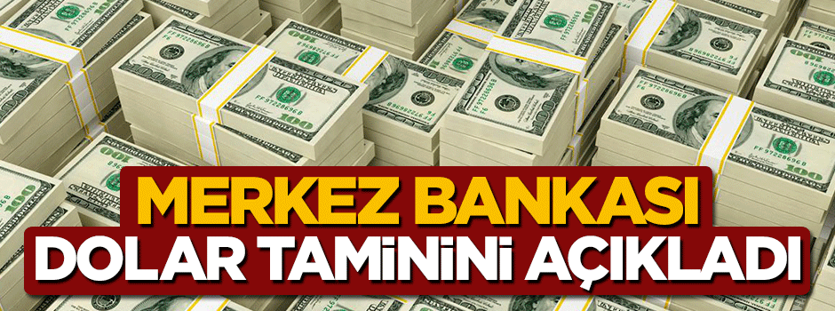 Merkez Bankası yeni dolar tahminini açıkladı