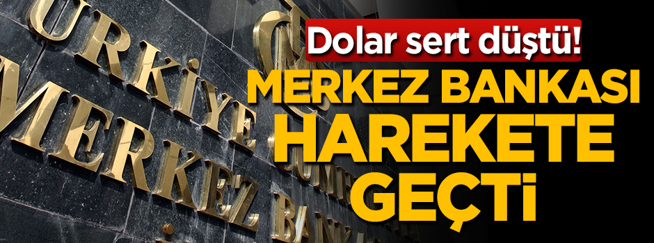 Merkez Bankası'ndan flaş dolar açıklaması!