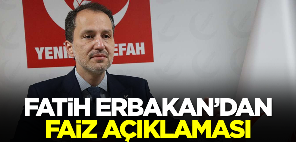 Merkez Bankası'nın faiz kararına ilişkin Fatih Erbakan'dan dikkat çeken sözler