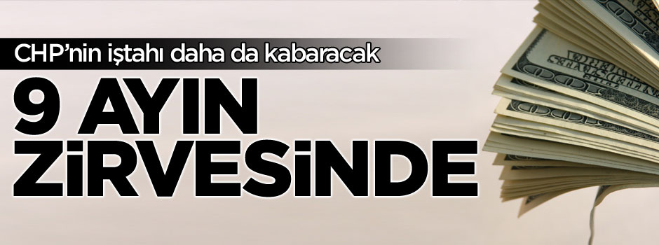 Merkez'in rezervleri 9 ayın zirvesinde!