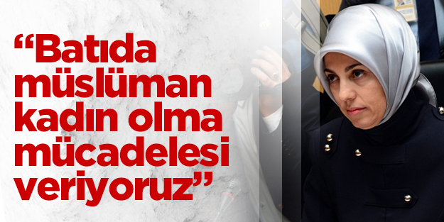Merve Kavakçı: Batıda Müslüman kadın olma mücadelesi veriyoruz