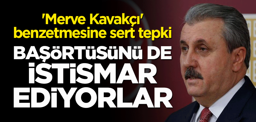 'Merve Kavakçı' benzetmesine sert tepki: Başörtüsünü de istismar ediyorlar