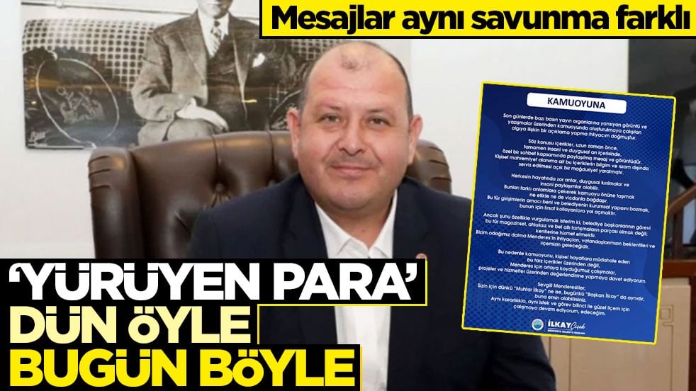 Mesajlar aynı savunma farklı! ‘Yürüyen para’ dün öyle bugün böyle