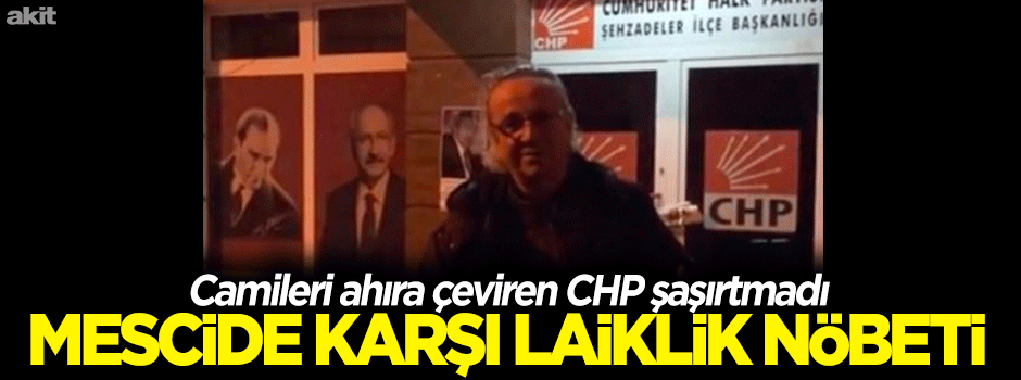 Mescide karşı laiklik nöbeti
