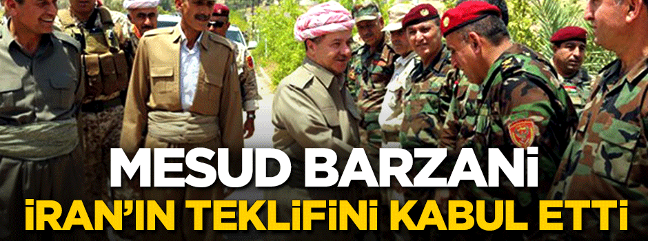 Mesud Barzani İran'a gidiyor