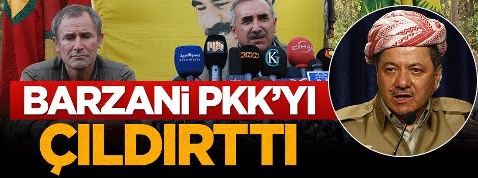 Mesut Barzani PKK'yı çıldırttı