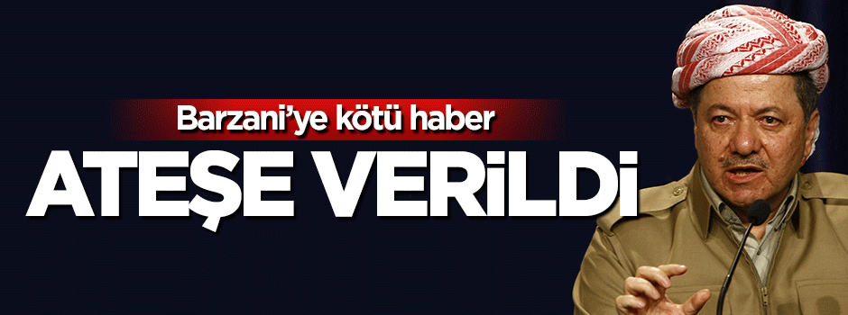 Mesut Barzani'nin partisi KDP'nin binası ateşe verildi