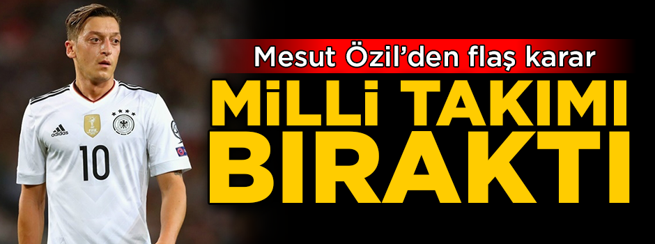 Yıldız futbolcudan flaş karar! Almanya Milli Takımı'nı bıraktı