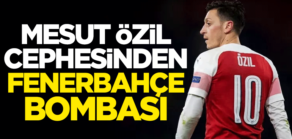 Mesut Özil'in menajeri Dr. Erkut Söğüt: Fenerbahçe ile transfer görüşmesi yaptık