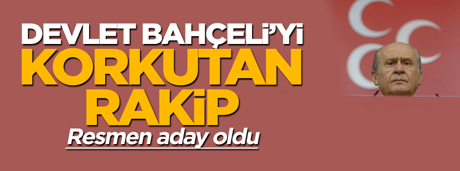 Mesut Türker MHP Genel Başkanlığı'na aday oldu