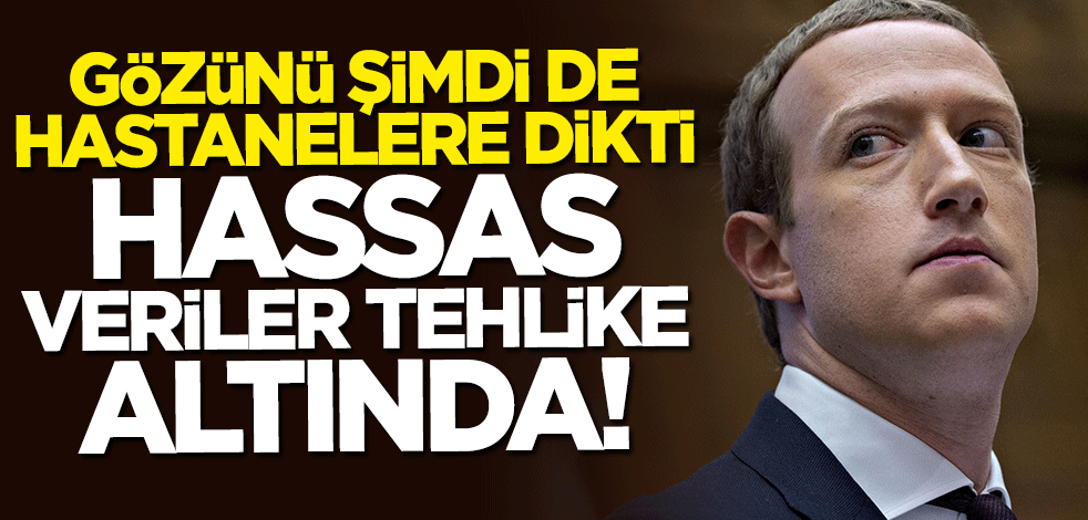 Meta gözünü şimdi de hastanelere dikti