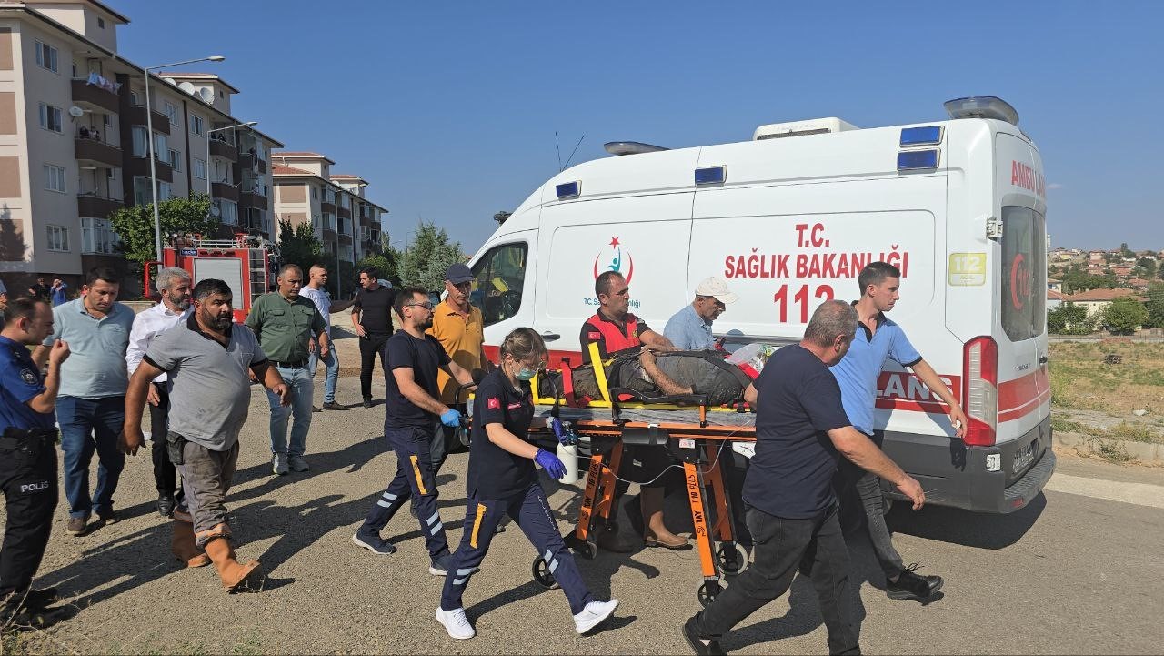  Metan gazından etkilenen işçiler hastanelik oldu