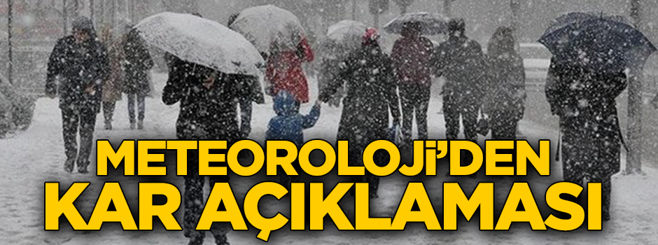 Meteoroloji açıkladı: Bu yıl kar yağışına olan hasret sona erebilir