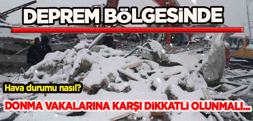 Meteoroloji duyurdu! Yoğun kar yağışı, fırtına uyarısı: Yeniden geliyor! Depremden etkilenen 10 ilde yeni hava durumu