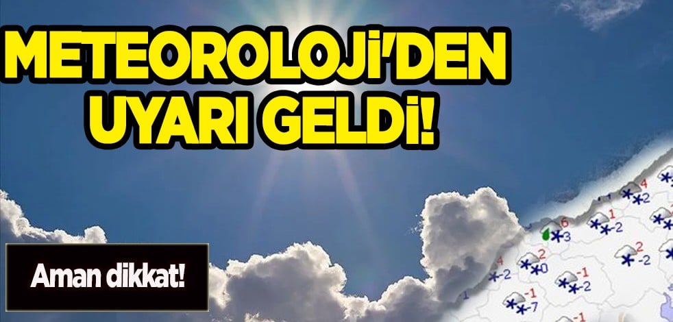 Meteoroloji tahmin ediyor! Yarın hava nasıl olacak, kar yağışı var mı? Merak edilen son durum, tahminler