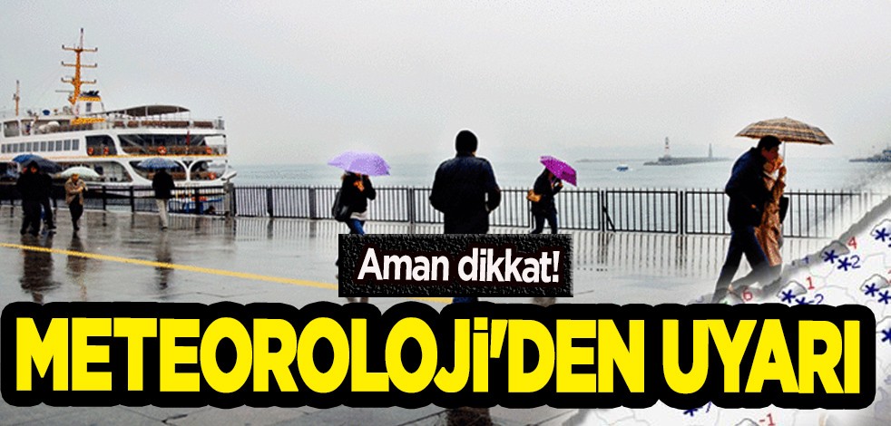 Meteoroloji üstüne basa basa uyardı: Çok kritik sarı kodlu uyarı! Perşembe günü için şok sözler, vaziyet alın