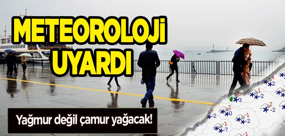  Meteoroloji uyarı verdi! Türkiye'ye o tarihte yağmur değil çamur yağacak! Hava durumu son tahmini