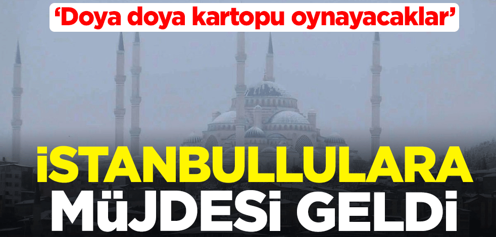 Meteoroloji Uzmanı Adil Tek, İstanbullulara müjdeyi verdi: Doya doya kartopu oynayacaklar