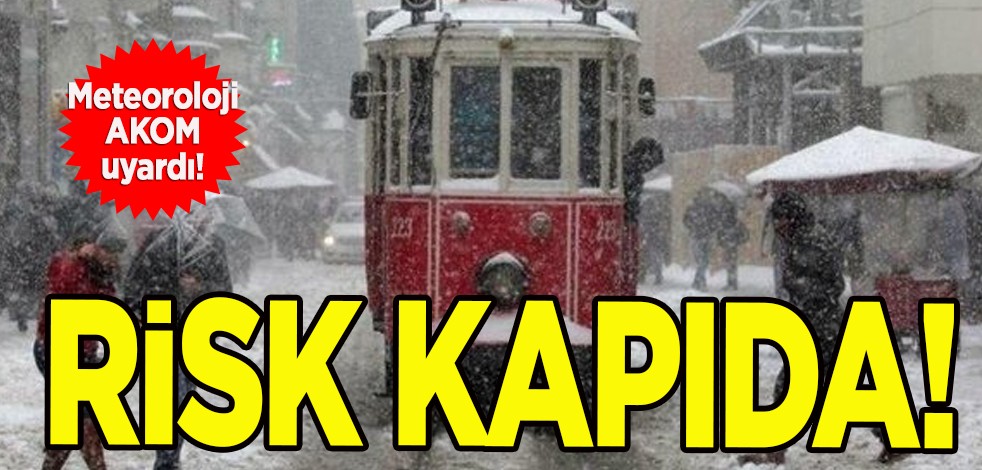 Meteoroloji ve AKOM bir kez daha uyardı! İstanbul'a kar ne zaman yağacak? Kar yağışı, son hava durumu tahminleri