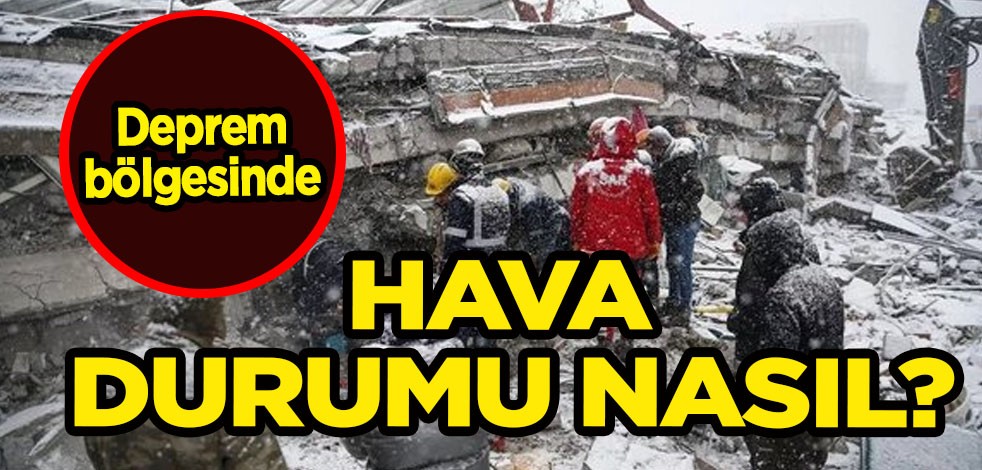 Meteoroloji yeni hava durumu raporunu yayımladı: Dışarı çıkmadan önce fırtına, kar yağışına dikkat! Deprem bölgesinde hava durumu nasıl?