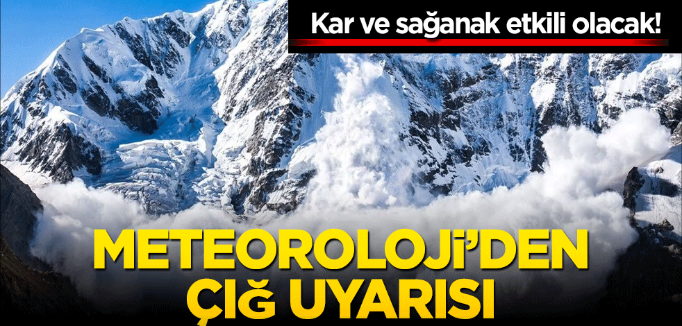 Meteoroloji'den birçok şehre uyarı! Kar ve sağanak etkili olacak! Yağışlar ne zaman sona erecek?