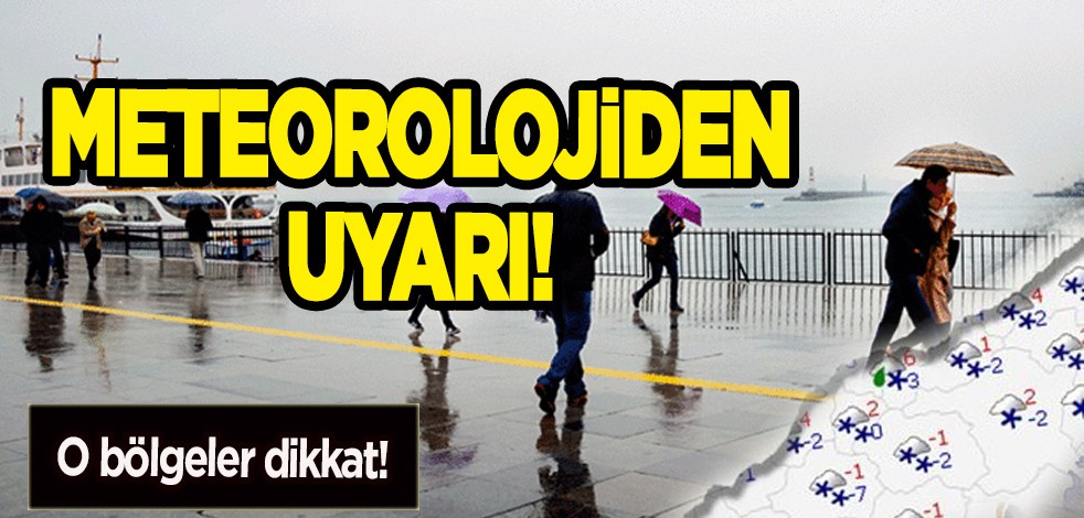 Meteoroloji'den sağnak yağış uyarısı: Edirne ve Kırklareli için ilgili flaş uyarı yağacak
