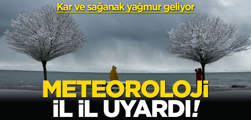 Meteoroloji'den uyarı! İl il açıkladı Kar geliyor