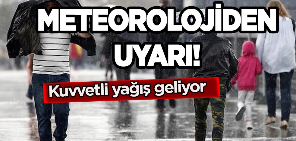 Meteoroloji'den uyarı: Önümüzdeki saatlerde geliyor! Kuvvetli sağnak yağış uyarısı... Uzmanlar tahmini yaptı