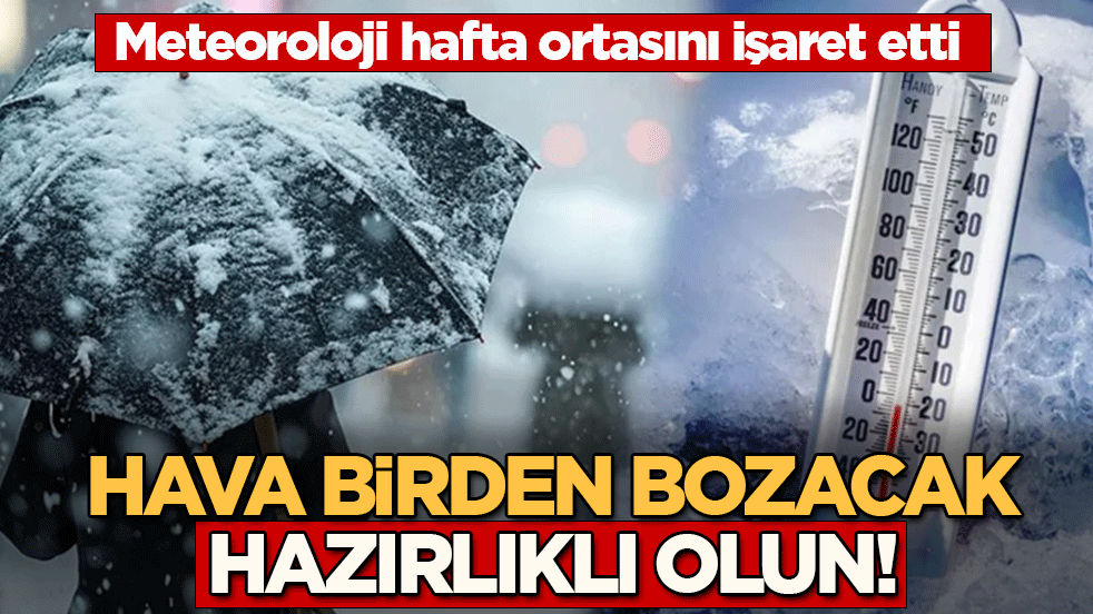 Meteoroloji’den yeni tahminler: Yeni hafta hava durumu nasıl olacak?