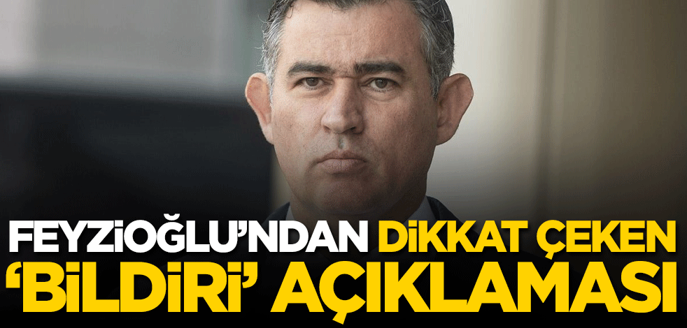 Metin Feyzioğlu'ndan 104 emekli amiralin bildirisi hakkında dikkat çeken açıklama