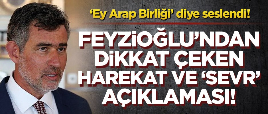 Metin Feyzioğlu’ndan dikkat çeken harekat ve ‘Sevr’ açıklaması!