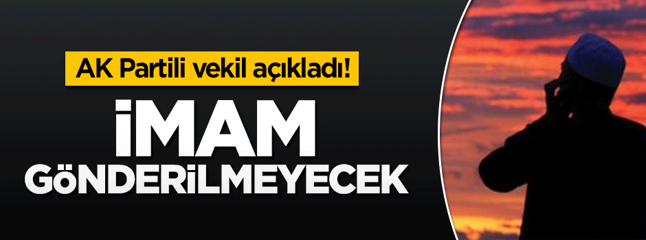 Metin Külünk: Almanya'ya imam gönderemeyeceğiz