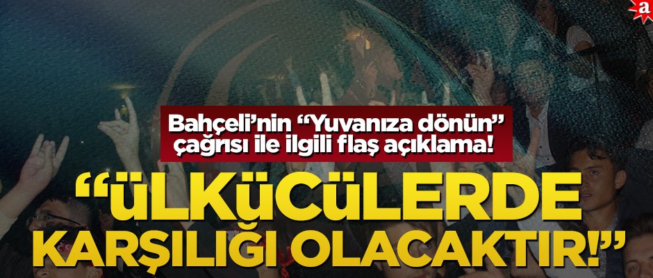 Metin Özkan, Bahçeli’nin "Yuvanıza dönün" çağrısını yeniakit.com.tr’ye değerlendirdi: Ülkücülerde karşılığı olacaktır!