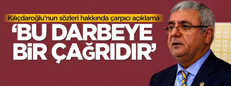 Metiner: Bu darbeye bir çağrıdır