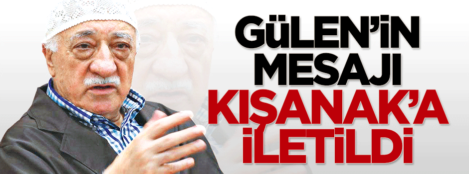Metiner: Gülen'in mesajı Kışanak'a iletildi
