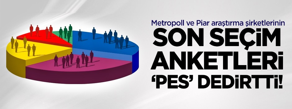 Metropoll ve Piar araştırma şirketlerinden son seçim anketi!