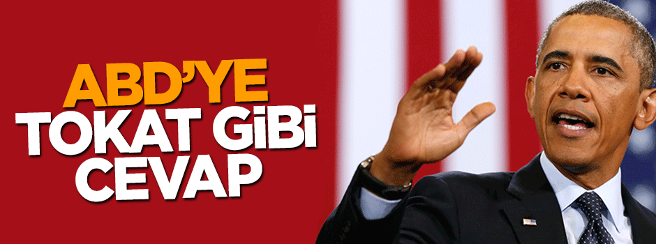 Mevlüt Çavuşoğlu'ndan ABD'ye tokat gibi cevap