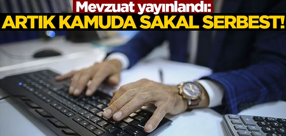 Mevzuat yayınlandı: Artık kamuda sakal serbest!
