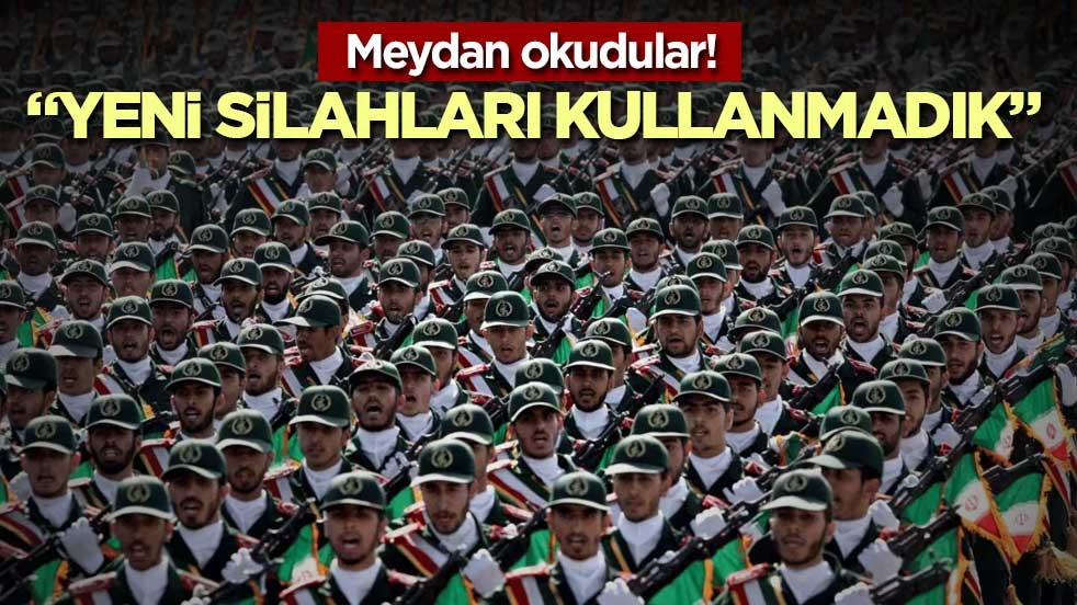 Meydan okudular! Yeni silahlar devreye girmemiş