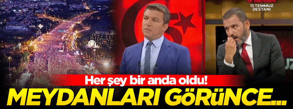 Meydanları görünce yine yüzleri düştü!