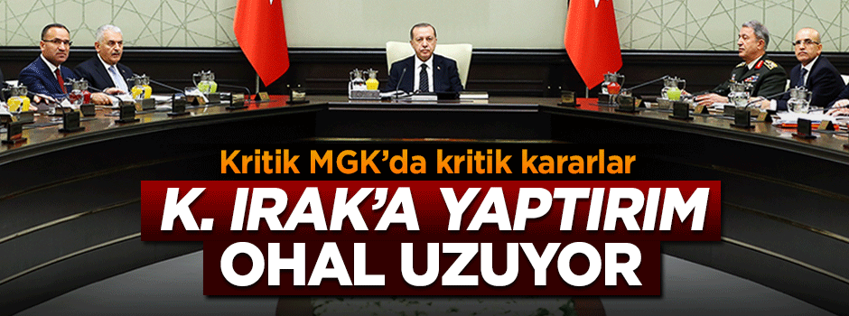 MGK toplantısında kritik kararlar alındı