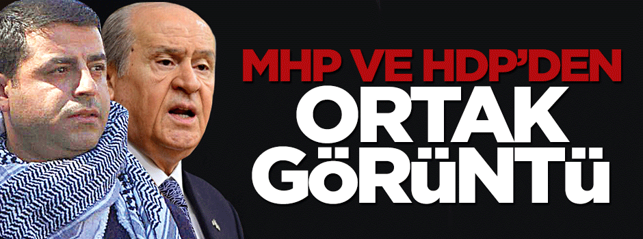 MHP HDP ile aynı görüntüyü veriyor